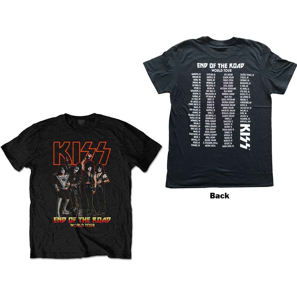 KISS - End Of The Road Tour | T-Shirt Black
