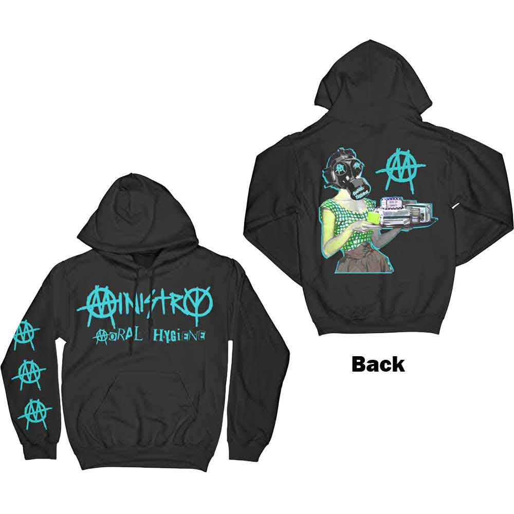 Ministry - Moral Hygiene Gasmask | Sweatshirt Black