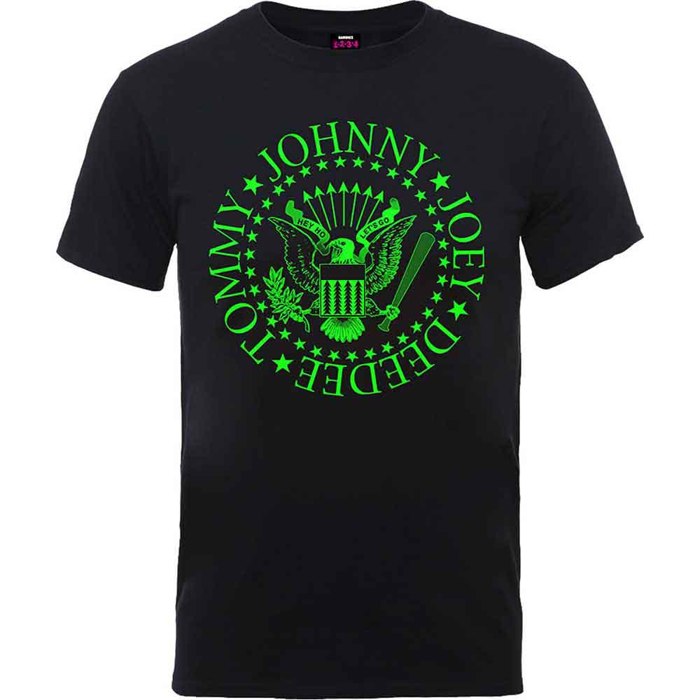 Ramones - Green Seal | T-Shirt Black