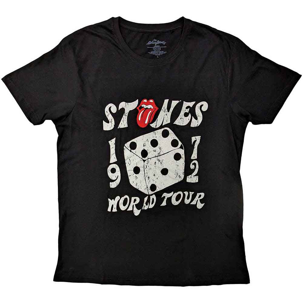 The Rolling Stones - Dice Tour '72 | T-Shirt Black