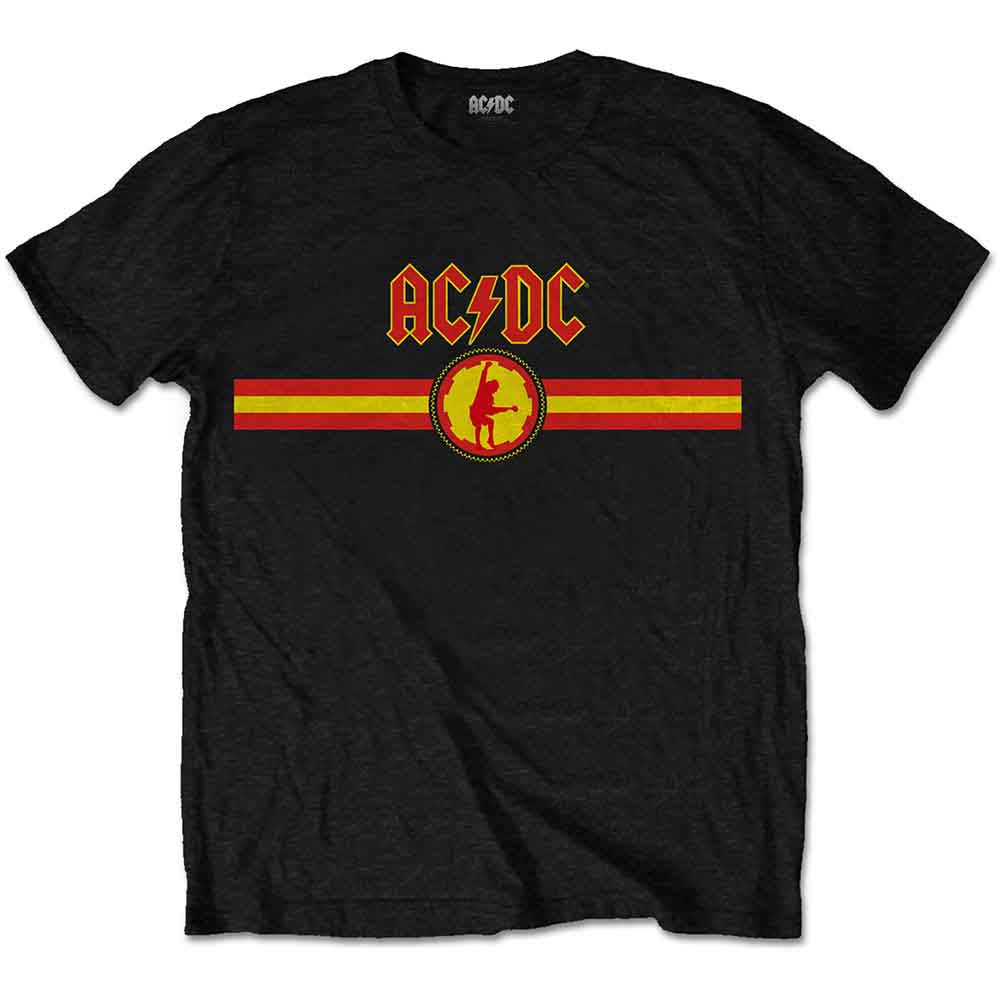 AC/DC - Logo & Stripe | T-Shirt Black