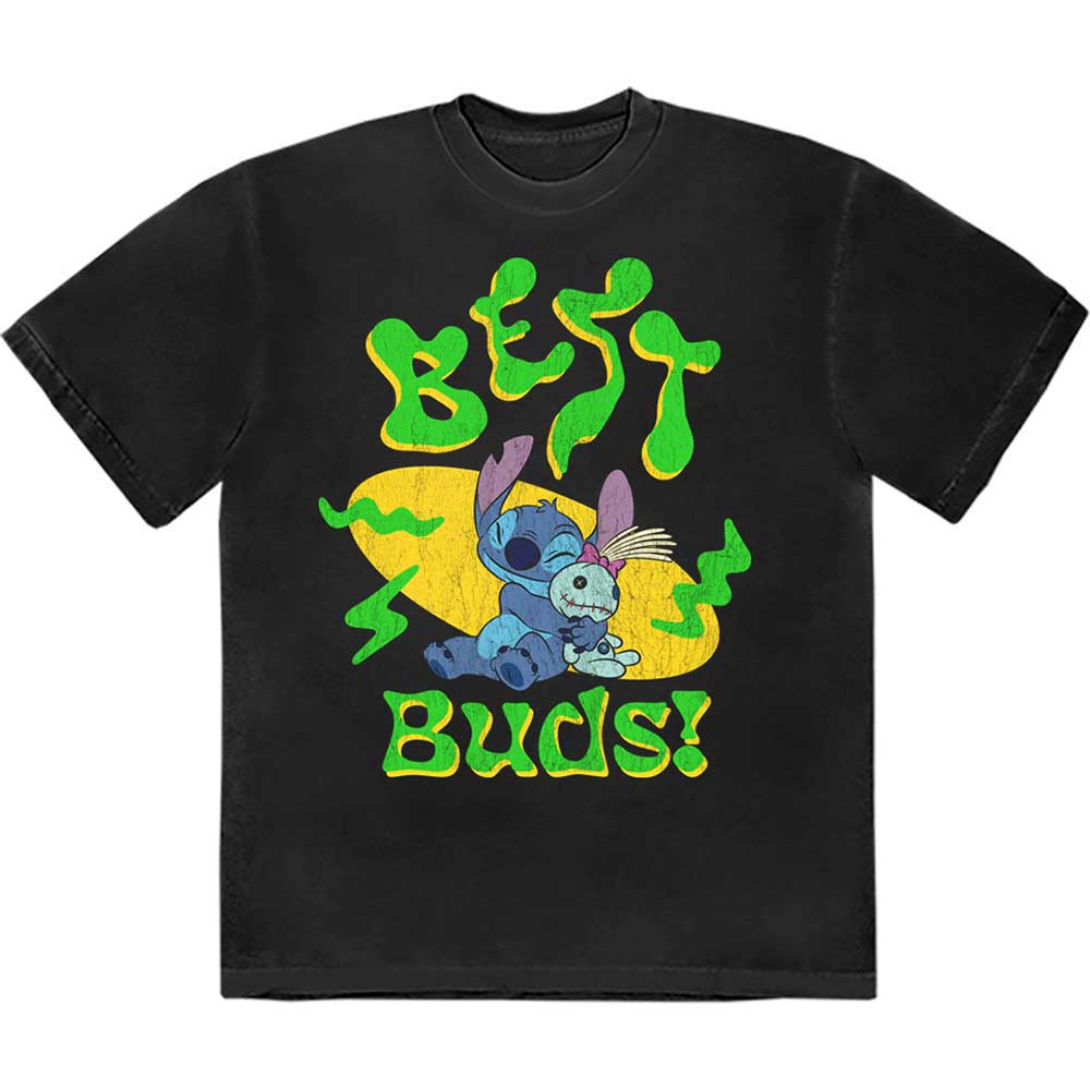 Disney - Lilo & Stitch - Stitch Best Buds | T-Shirt Black