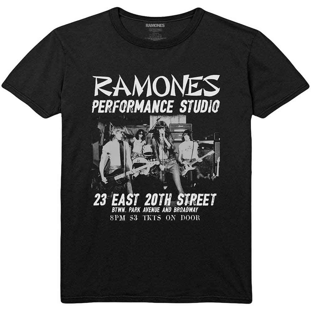 Ramones - East Village | T-Shirt Black