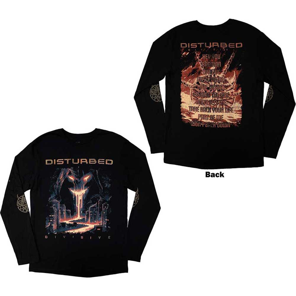 Disturbed - European Tour '23 Divisive | Black