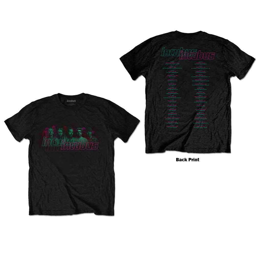 Incubus - 17 Tour | T-Shirt Black