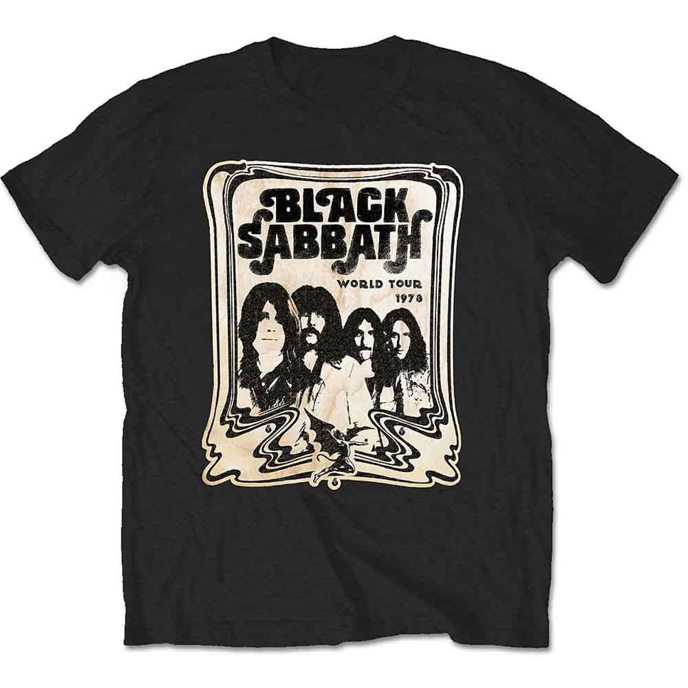 Black Sabbath - World Tour 1978 | T-Shirt Black