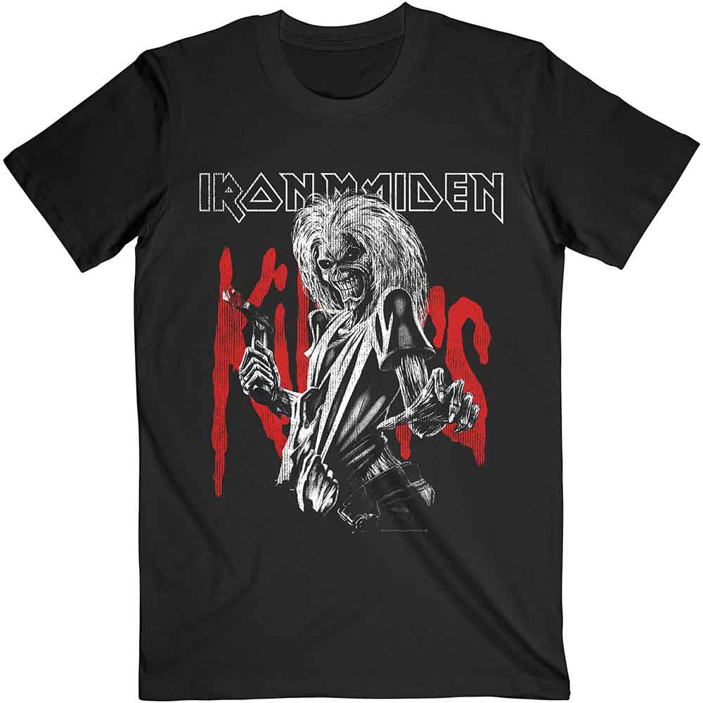 Iron Maiden - Killers Eddie Large Graphic Distress | T-Shirt Black