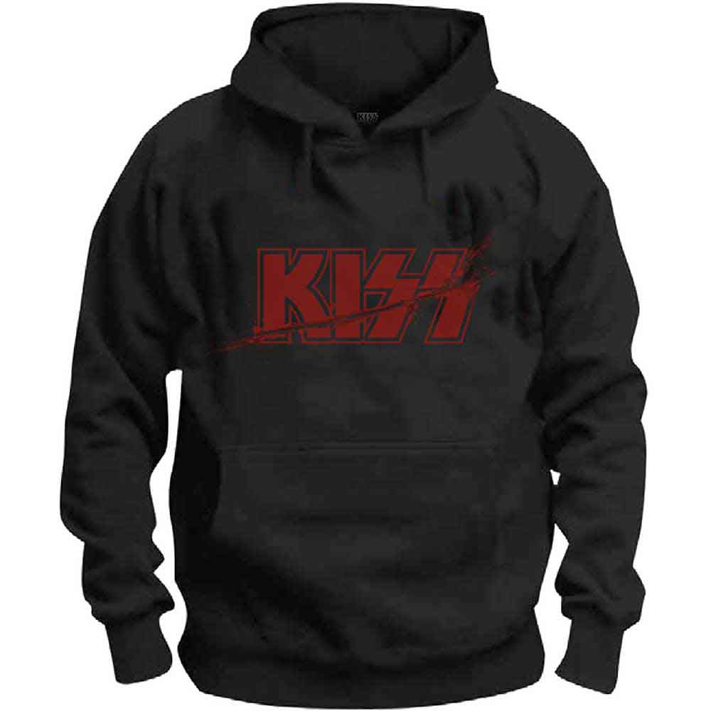 KISS - Slashed Logo | Sweatshirt Black