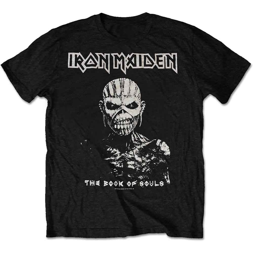 Iron Maiden - The Book of Souls White Contrast | T-Shirt Black