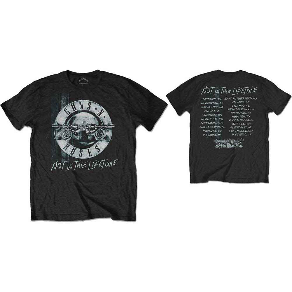 Guns N' Roses - Not in this Lifetime Tour Xerox | T-Shirt Black