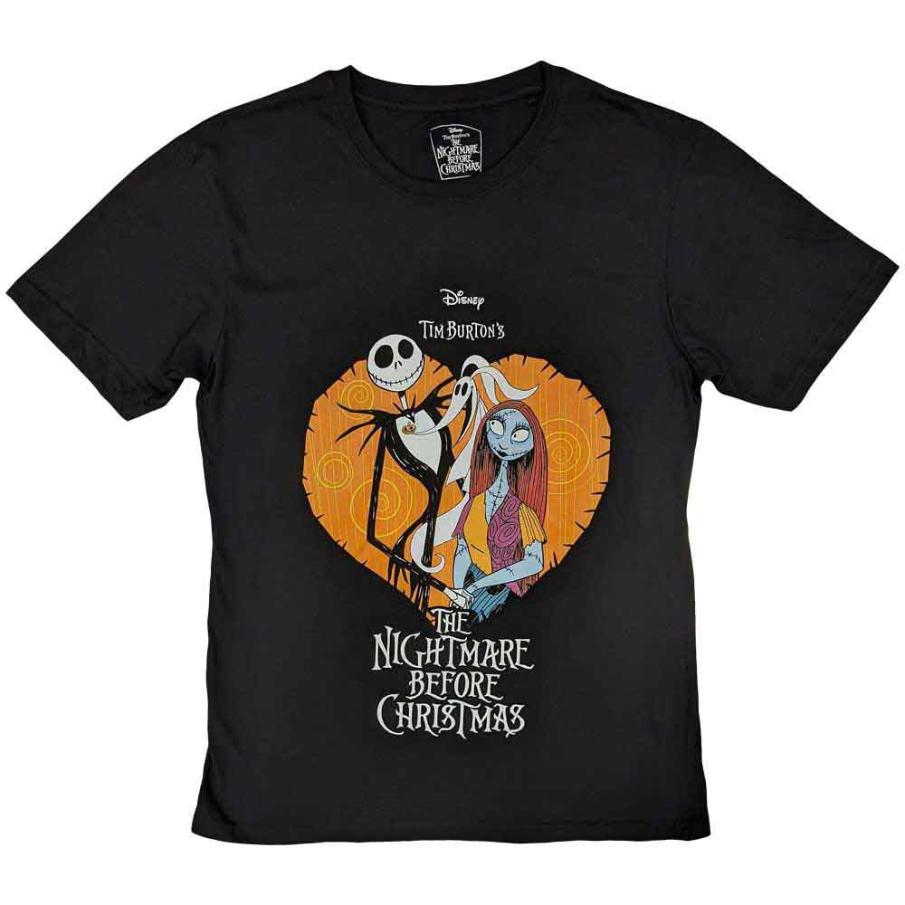 Disney - The Nightmare Before Christmas Heart | T-Shirt Black