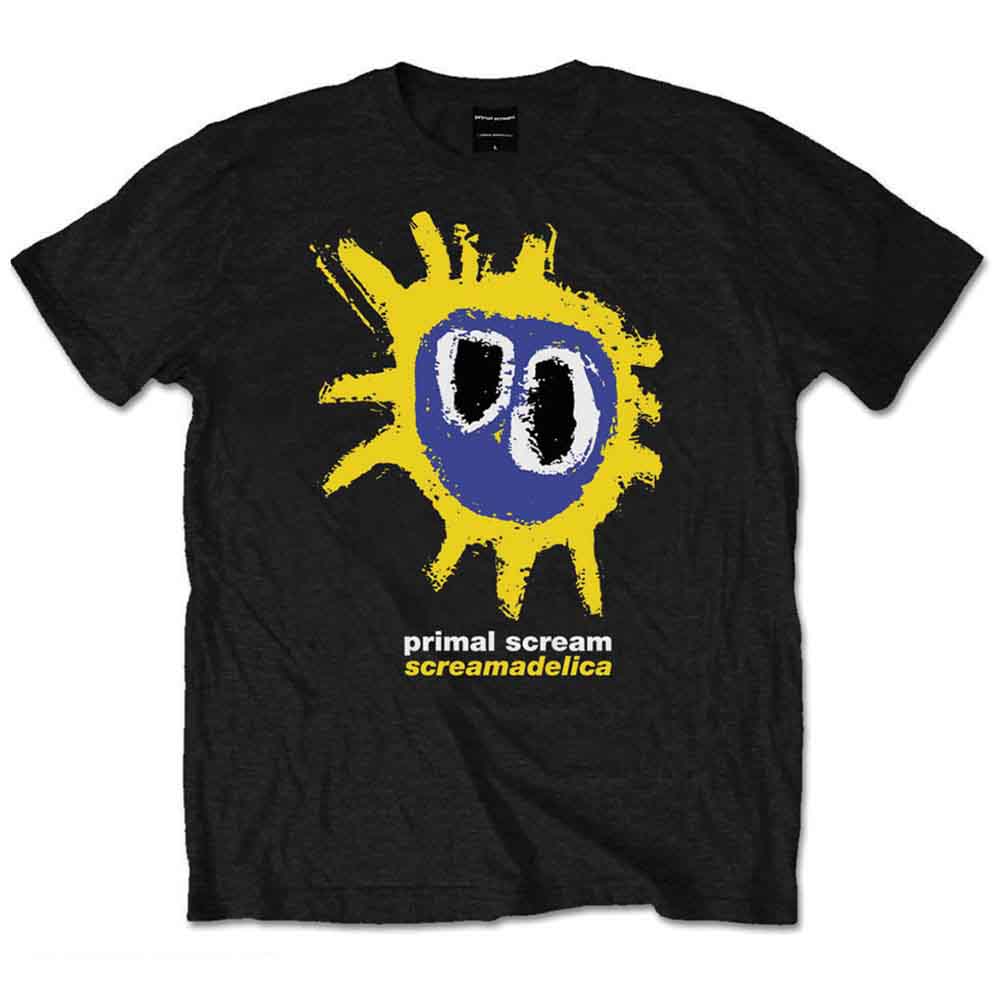 Primal Scream - Screamadelica Yellow | T-Shirt Black