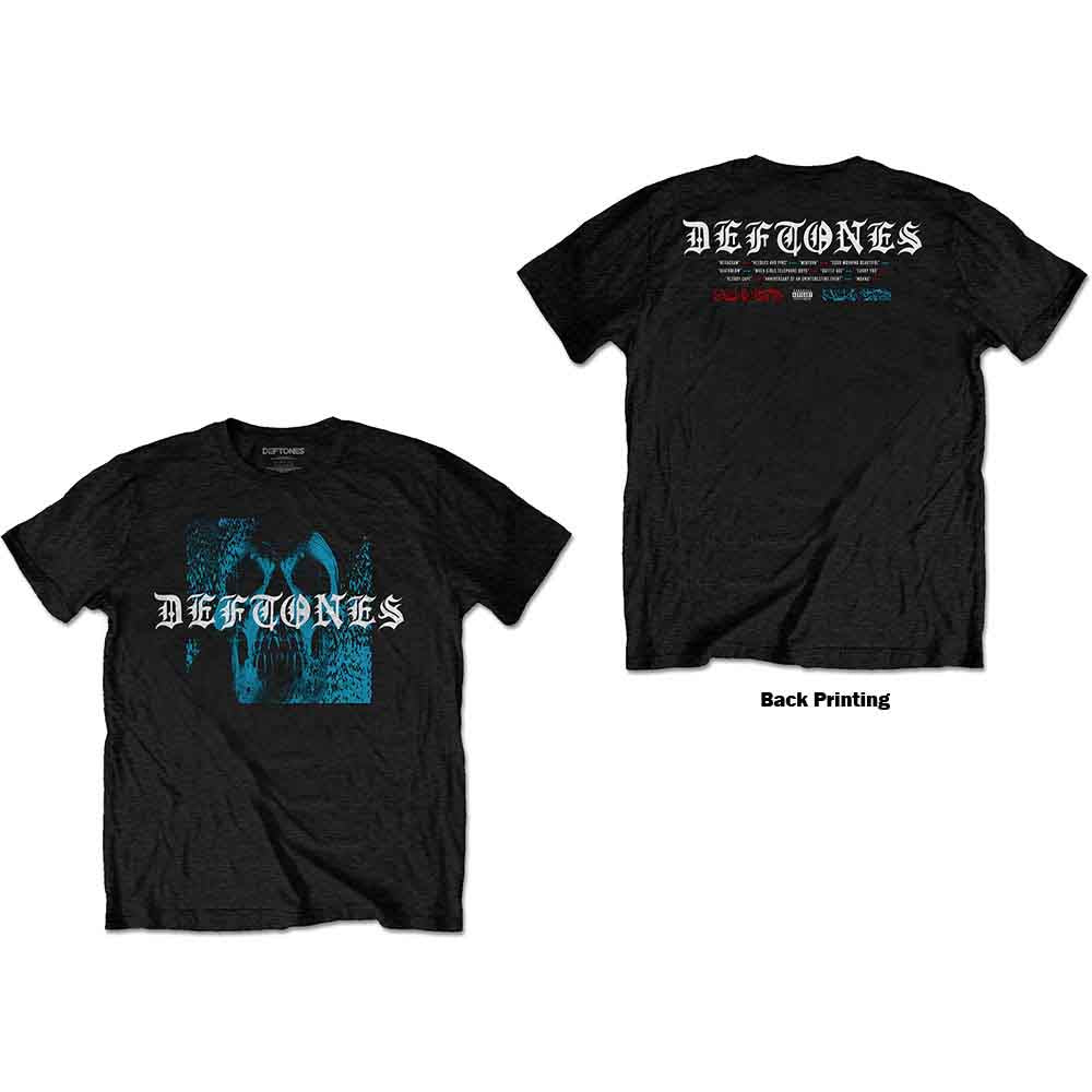 Deftones - Static Skull | T-Shirt Black