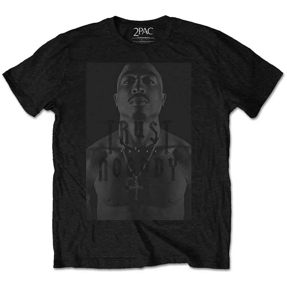 Tupac - Trust no one | T-Shirt Black