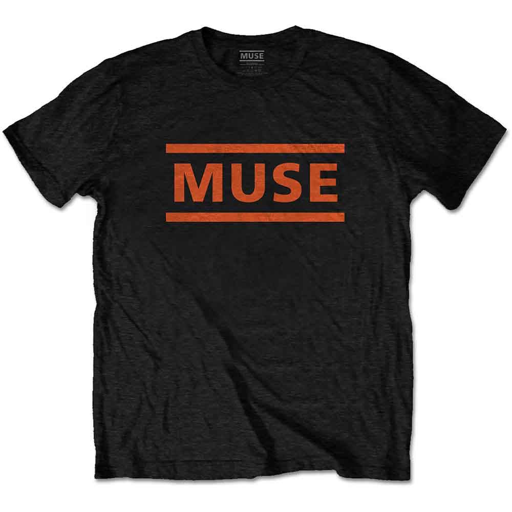 Muse - Orange Logo | T-Shirt Black