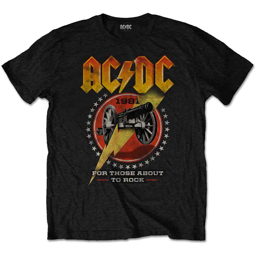 AC/DC - For Those About To Rock 81 | T-Shirt Black