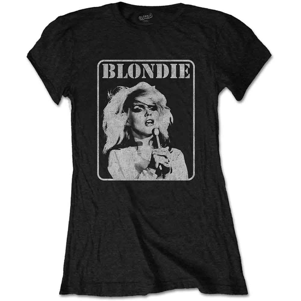 Blondie - Presente Poster | T-Shirt Black