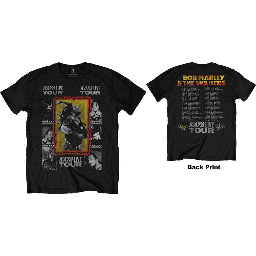 Bob Marley - Kaya Tour | T-Shirt Black