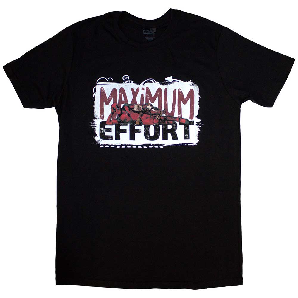 Marvel Comics - Deadpool Maximum Effort | Black