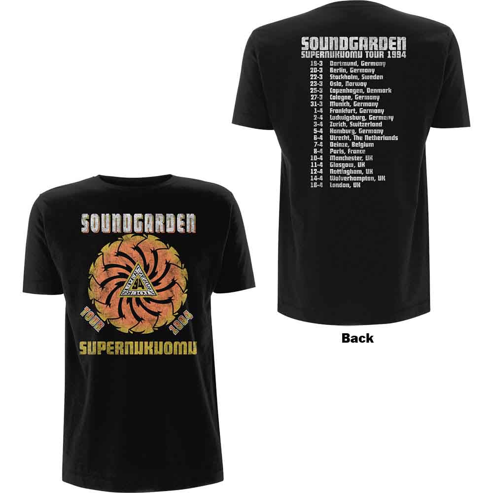 Soundgarden - Superunknown Tour '94 | T-Shirt Black