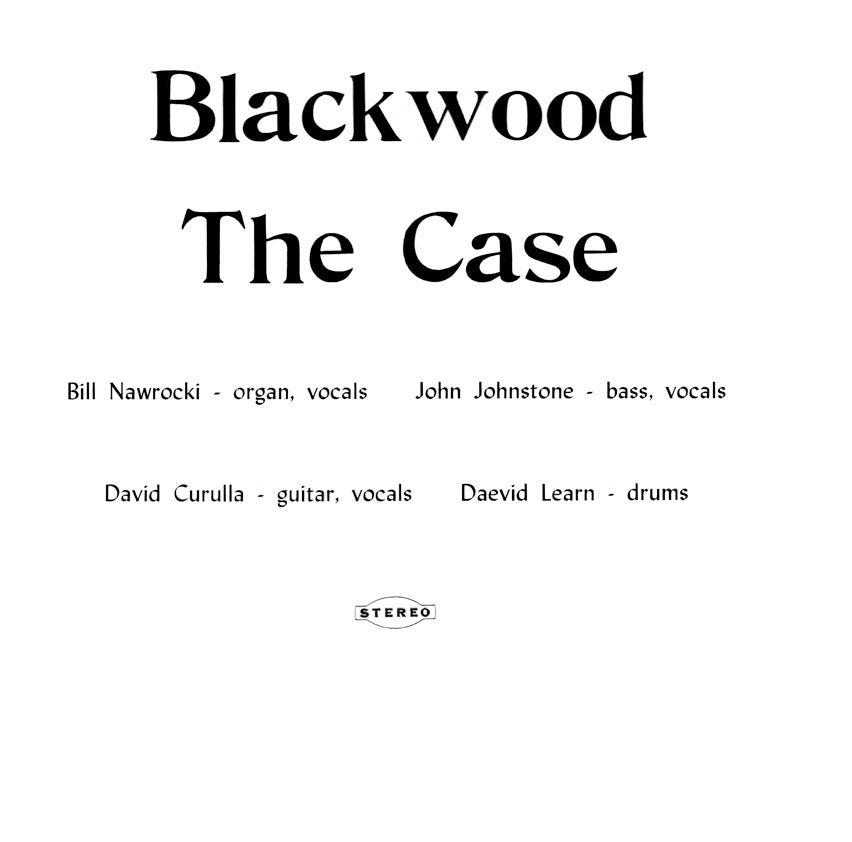 The Case - Blackwood | Vinyl