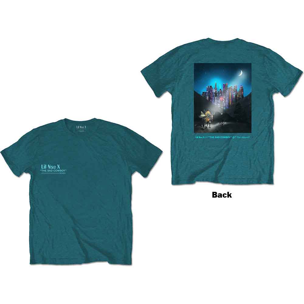 Lil Nas X - Album | T-Shirt Blue, Green