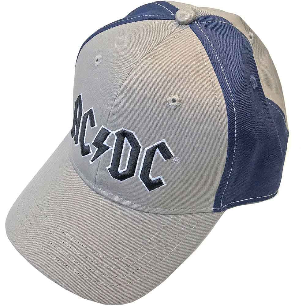 AC/DC - Black Logo | Hat Blue, Grey