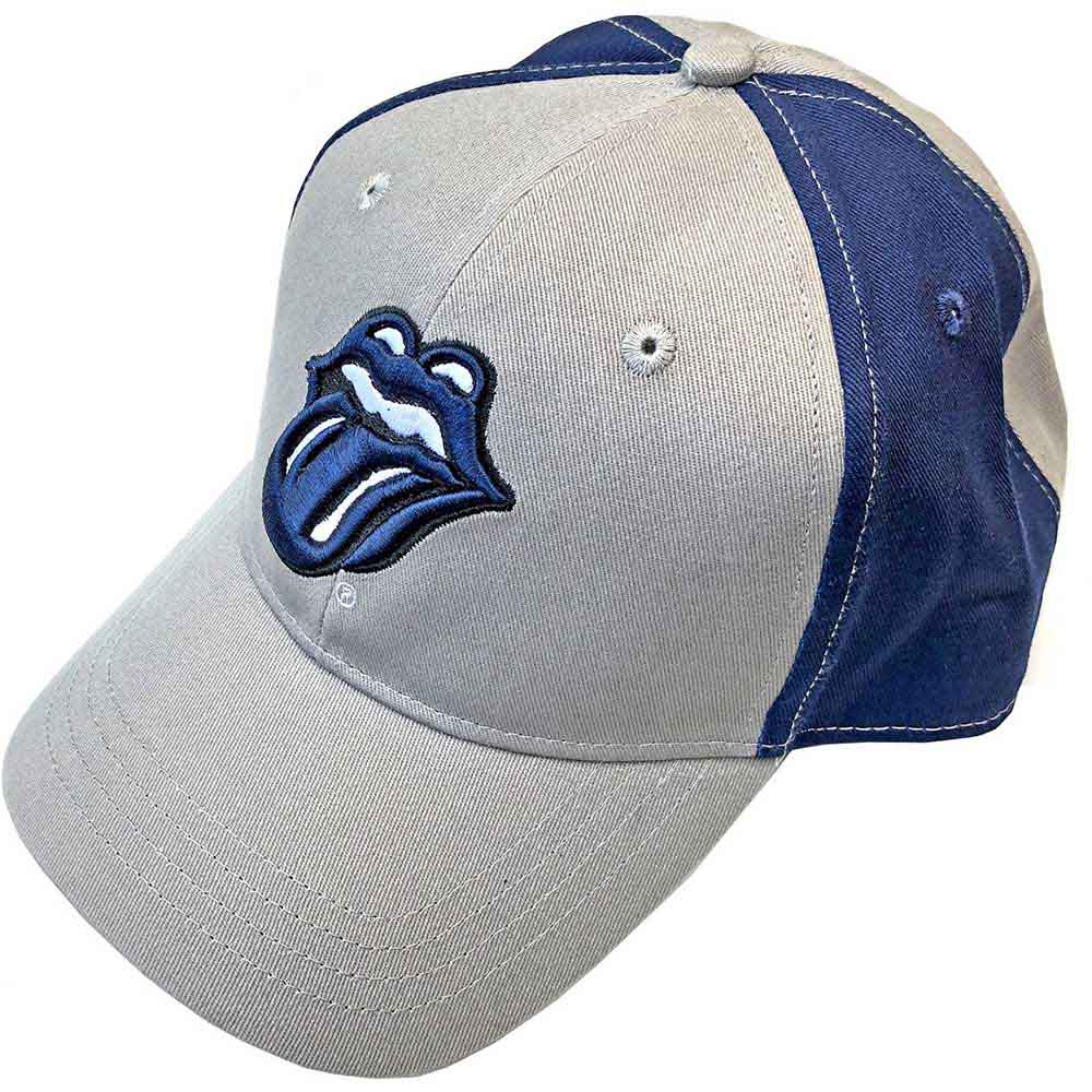 The Rolling Stones - Navy Tongue | Hat Blue, Grey