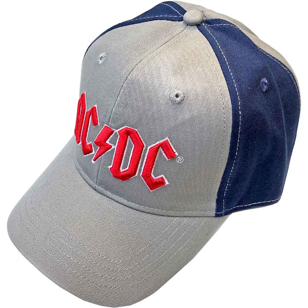 AC/DC - Red Logo | Hat Blue, Grey