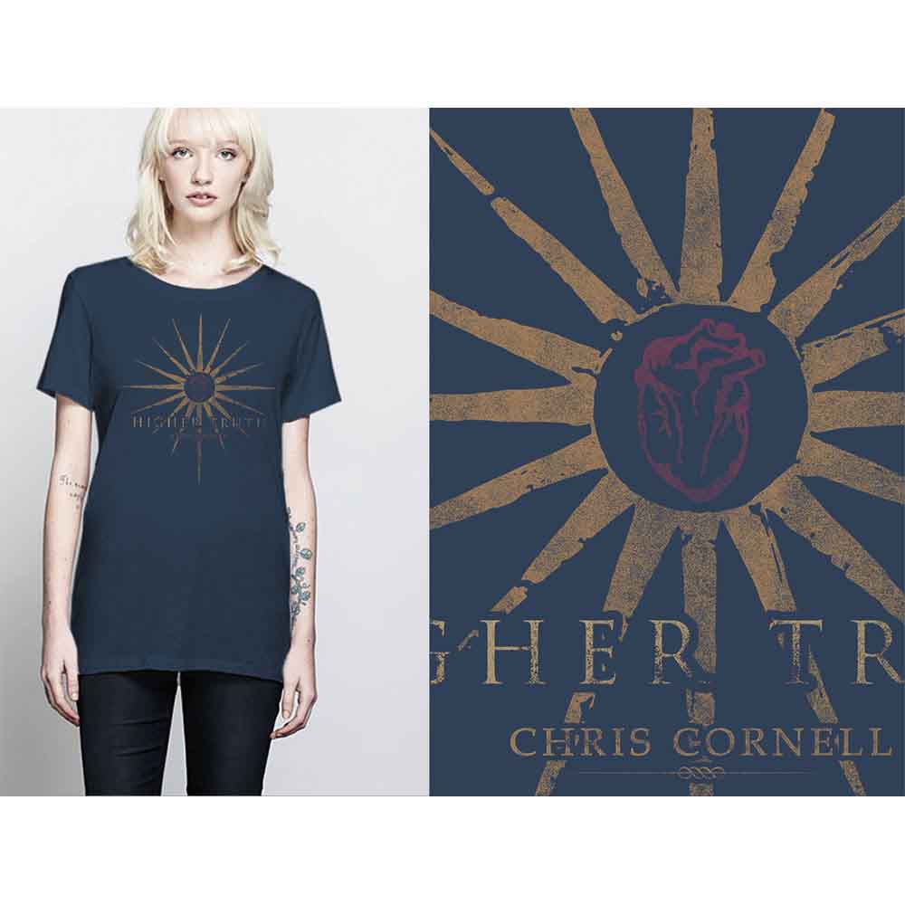 Chris Cornell - Higher Truth | T-Shirt Blue
