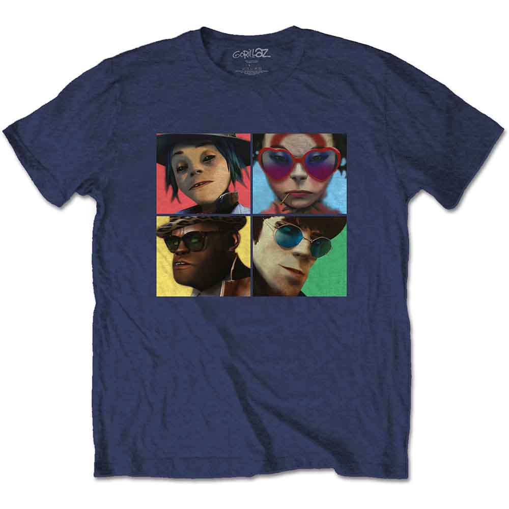 Gorillaz - Humanz | T-Shirt Blue