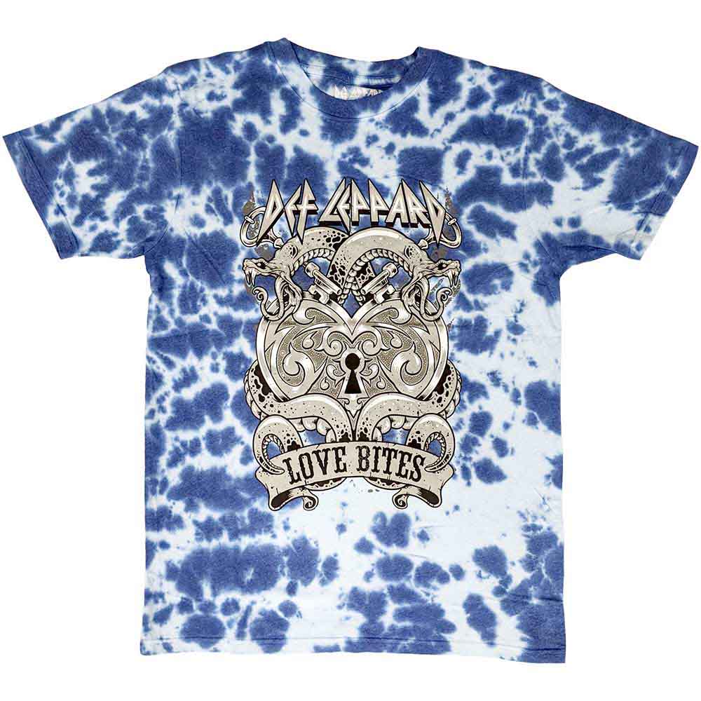 Def Leppard - Love Bites | T-Shirt Blue