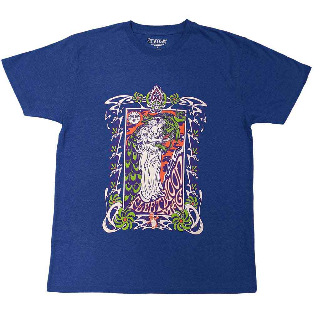 Fleetwood Mac - Lady Lyre | T-Shirt Blue
