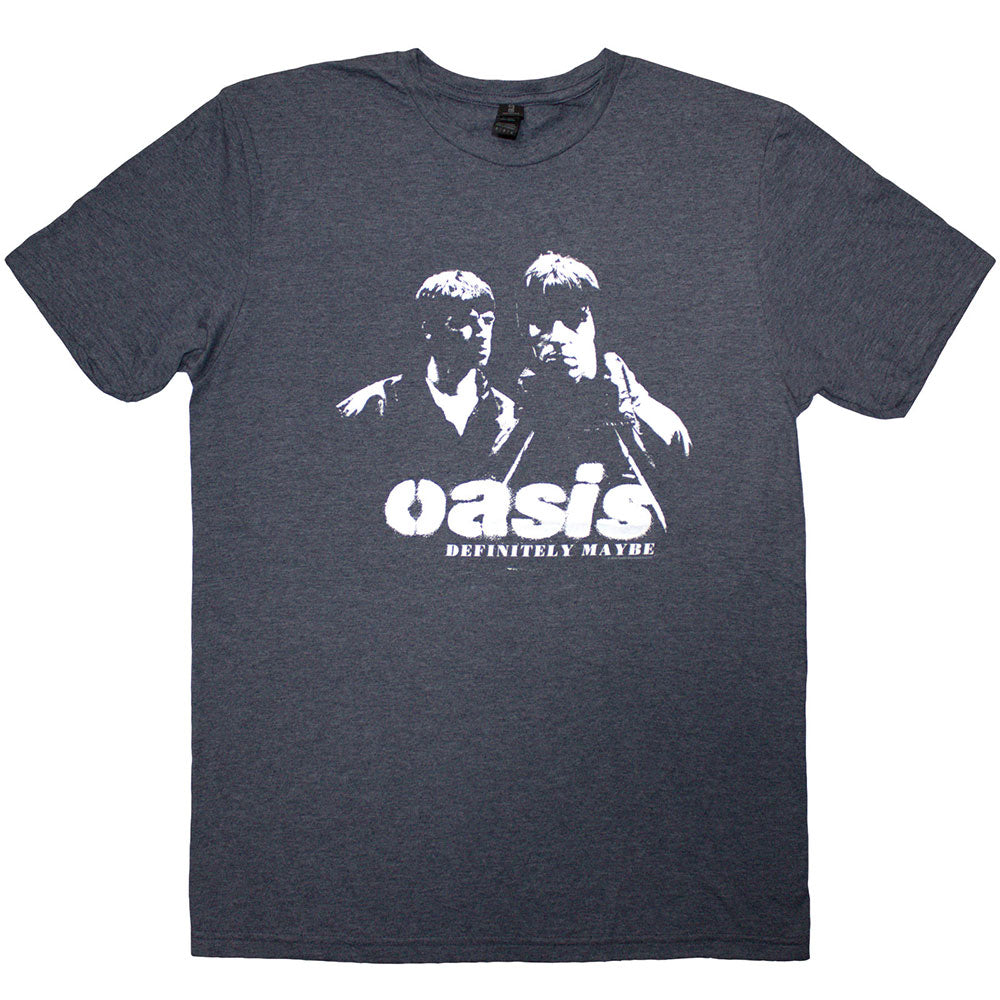 Oasis | Definitely Maybe Photo Stencil | Blue