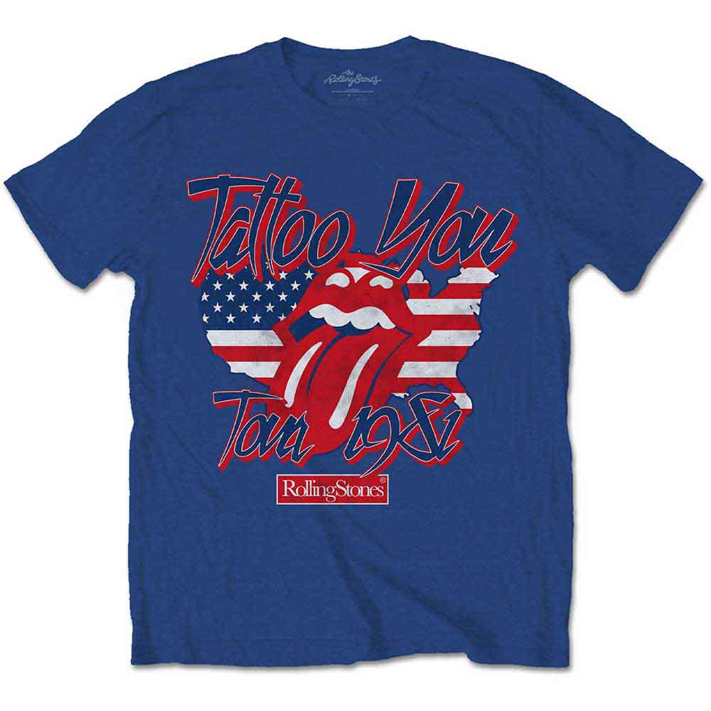 The Rolling Stones - Tattoo You Americana | T-Shirt Blue