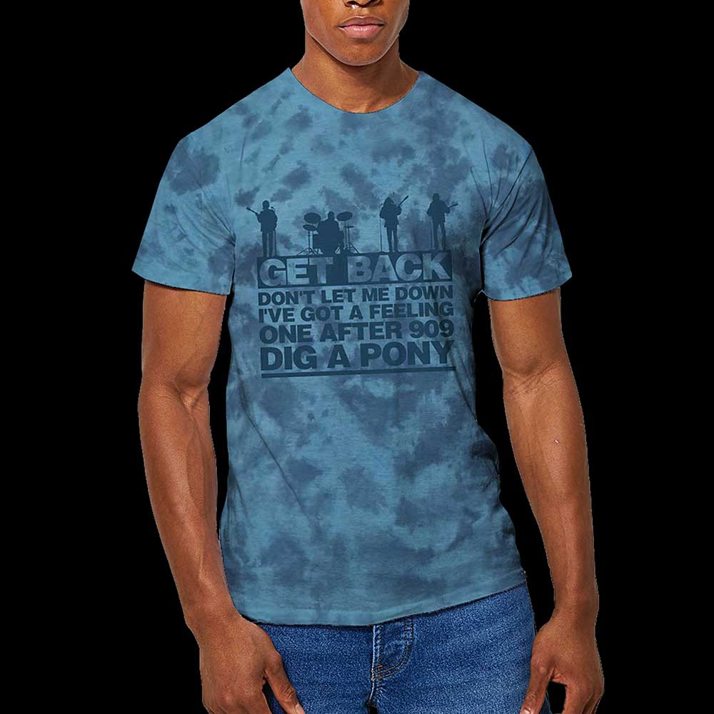 The Beatles - Let it Be Songs | T-Shirt Blue