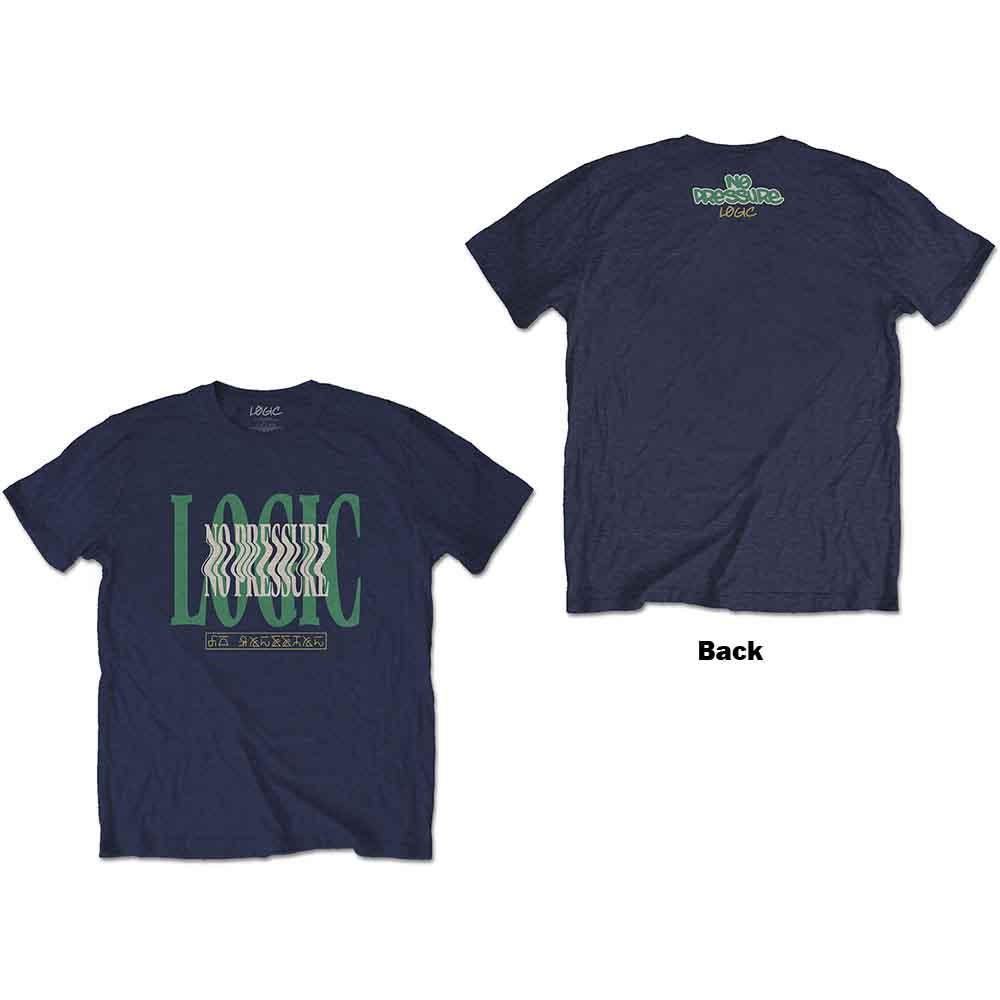 Logic - Wavy | T-Shirt Blue