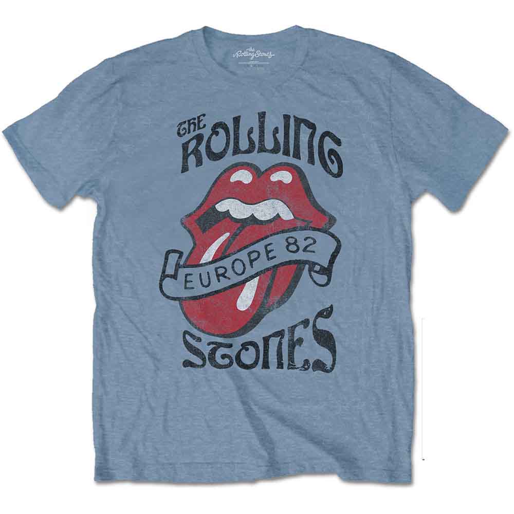 The Rolling Stones - Europe '82 Tour | T-Shirt Blue