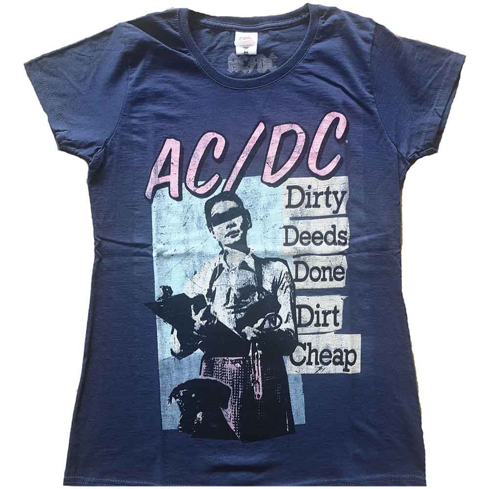 AC/DC - Vintage DDDDC | T-Shirt Blue