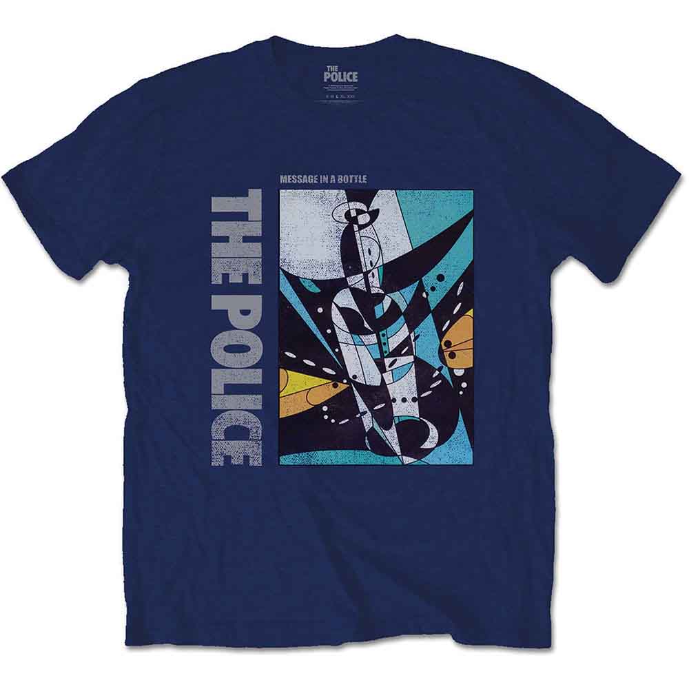 The Police - Message in a Bottle | T-Shirt Blue