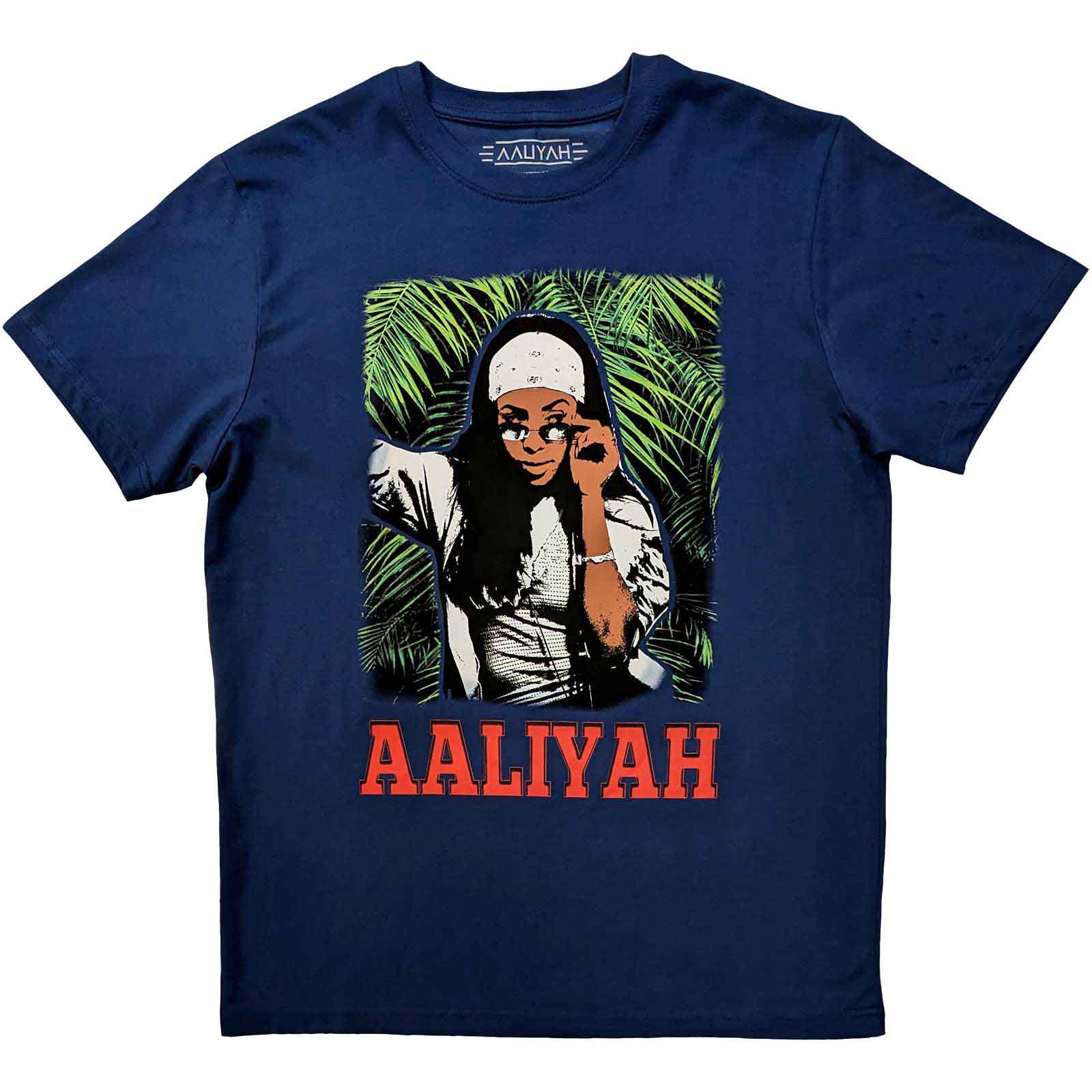 Aaliyah - Foliage | T-Shirt Blue