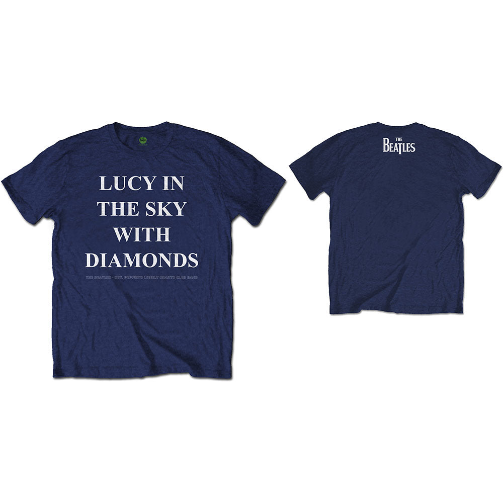 The Beatles - Lucy in the sky with diamonds | T-Shirt Blue