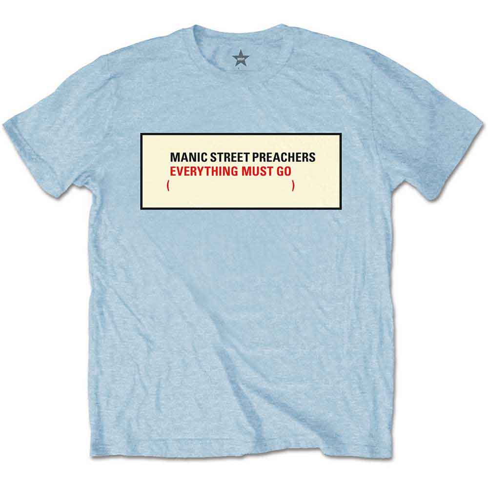 Manic Street Preachers - Everything Must Go | T-Shirt Blue