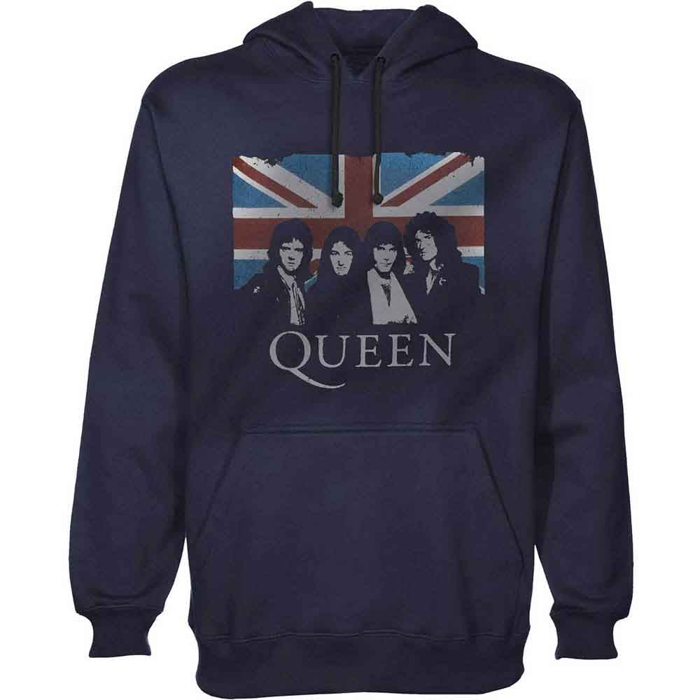 Queen - Union Jack | Sweatshirt Blue