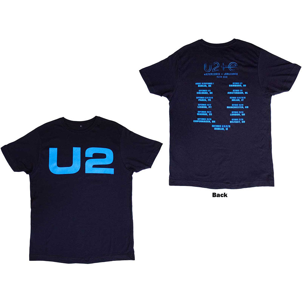 U2 - Logo E+I 2018 Tour Dates | Blue