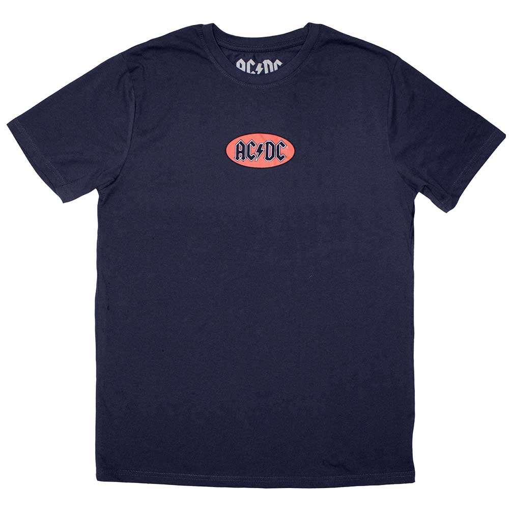 AC/DC - Mini Oval Logo | Blue