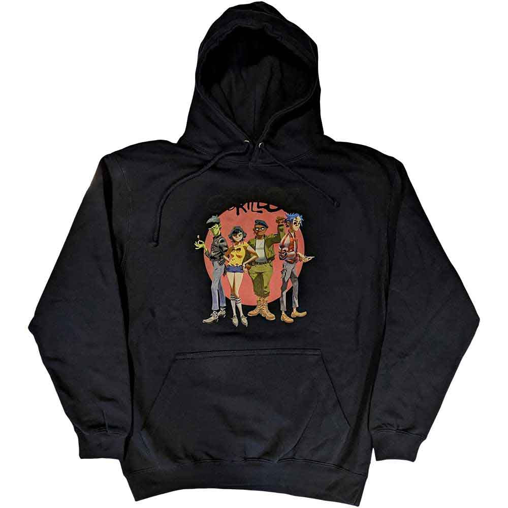 Gorillaz - Group Circle Rise | Sweatshirt Blue