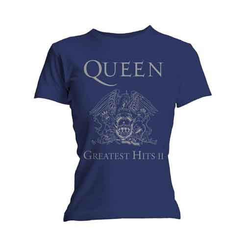 Queen - Greatest Hits II | T-Shirt Blue