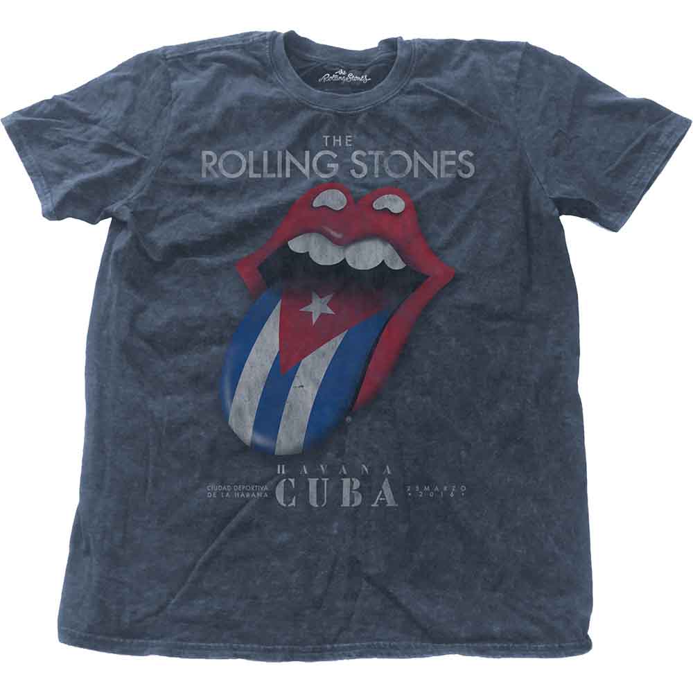 The Rolling Stones - Havana Cuba | T-Shirt Blue