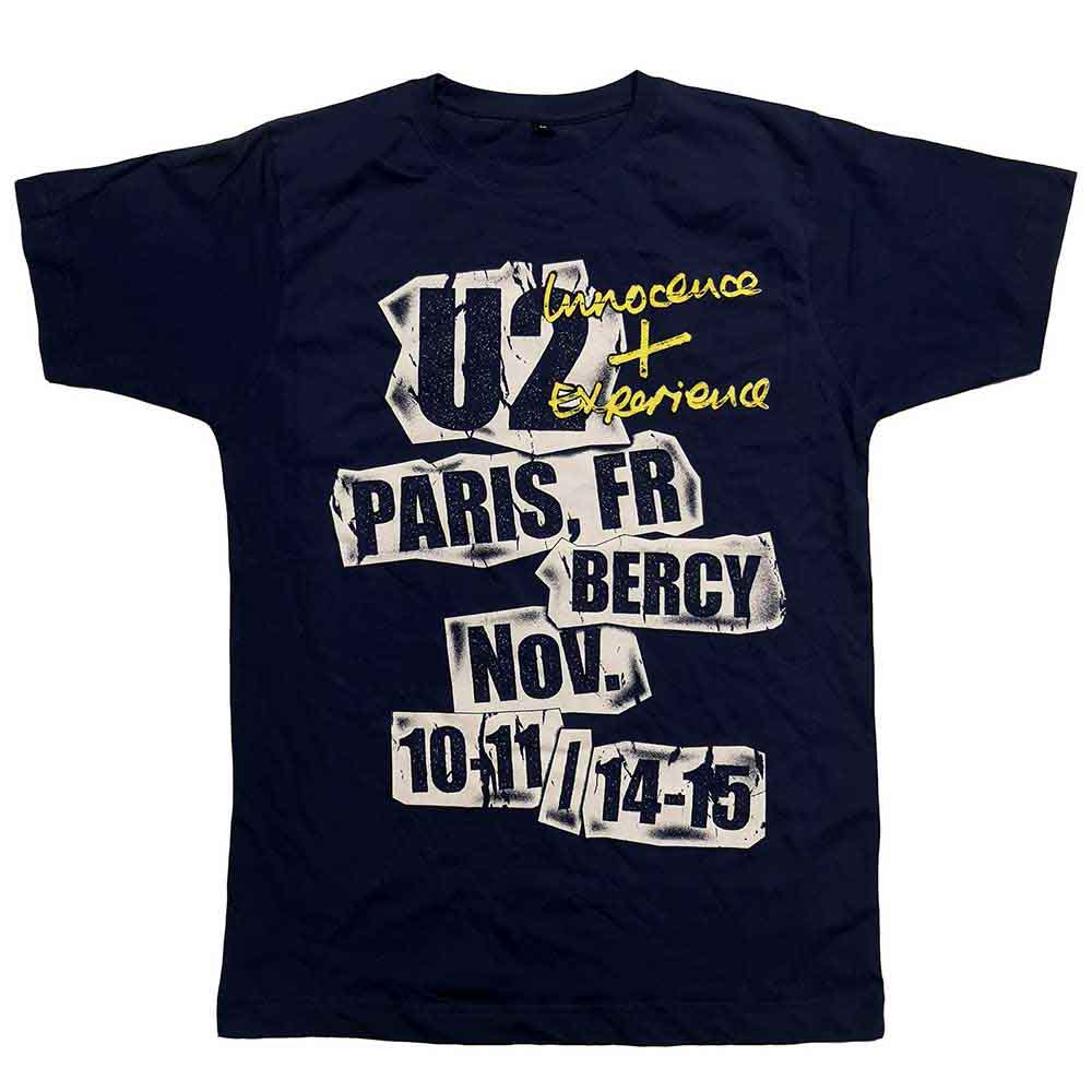 U2 - I+E Paris Event 2018 | T-Shirt Blue